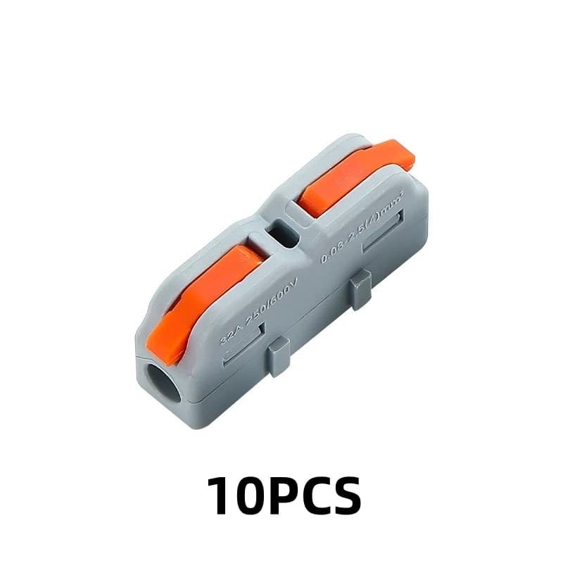 Push-In Wire Connectors | Quick-Install Terminal Blocks | Compact Spring Cage Design - Thumbnail 4