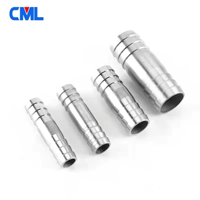Stainless Steel Hose Barb Fittings | 304-Grade | 6-18mm Sizes | T, Y, Cross & Straight Connectors - Thumbnail 2
