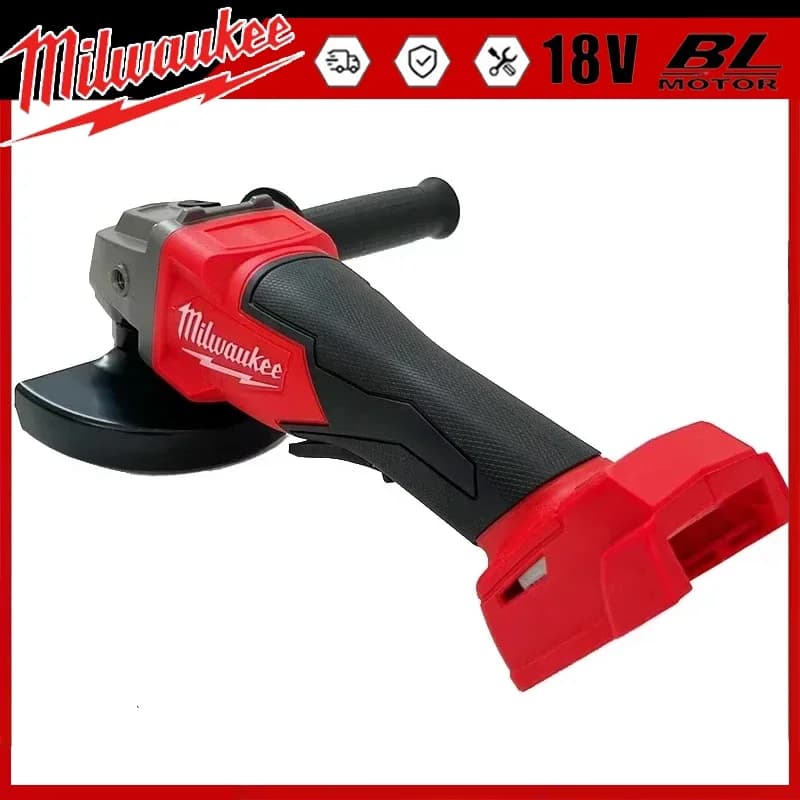 Professional 125mm Cordless Angle Grinder | Milwaukee Brushless Motor | No-Lock Paddle Switch 2025 - Thumbnail 4