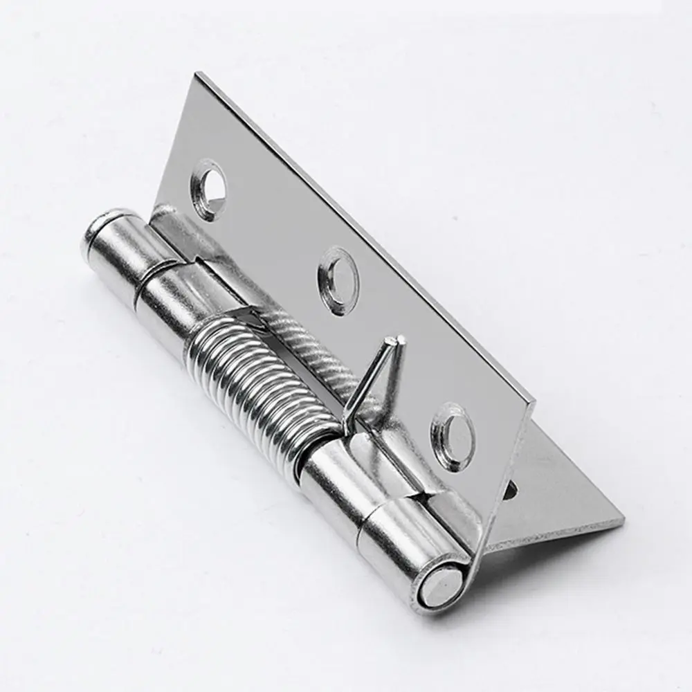 Rebound Cross Hinge | Spring-Loaded Stainless Steel | Self-Closing Door & Window Hardware - Thumbnail 5