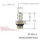 M-3AU-4(4-M3) Copper