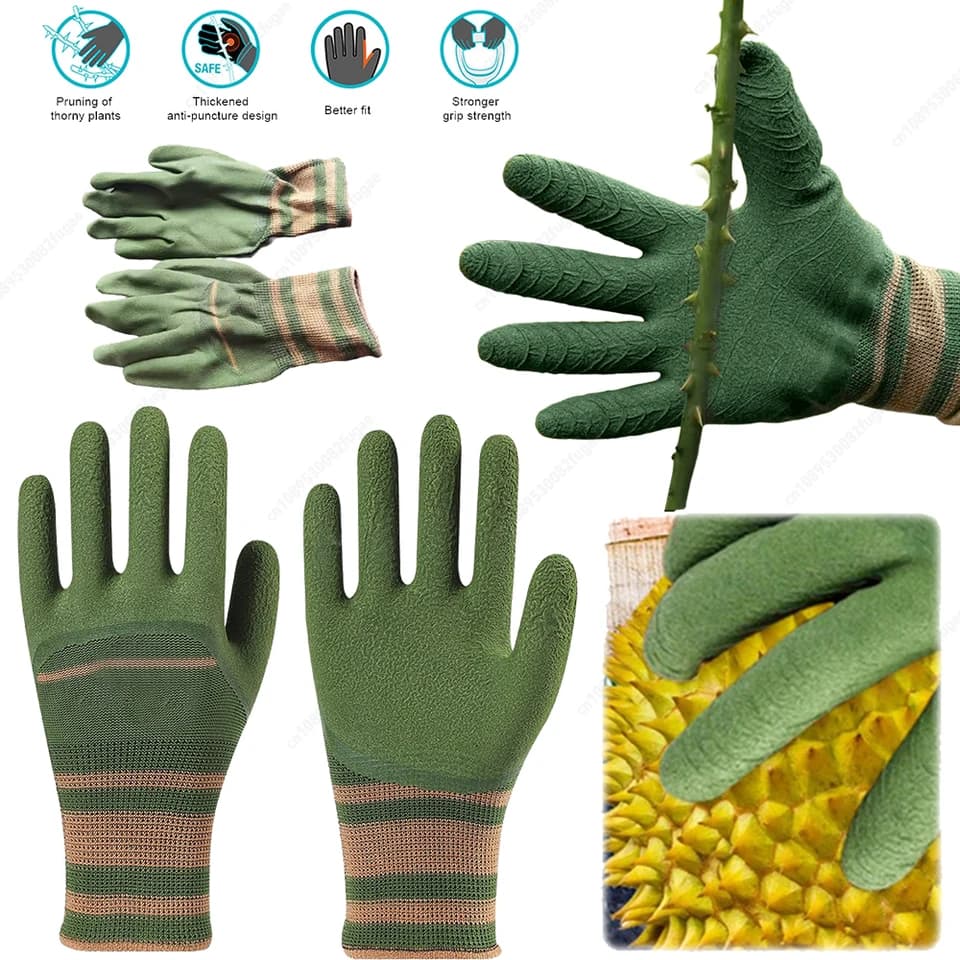 Cut Resistant Gloves | Breathable & Thorn Proof | For Rose Pruning - Thumbnail 2