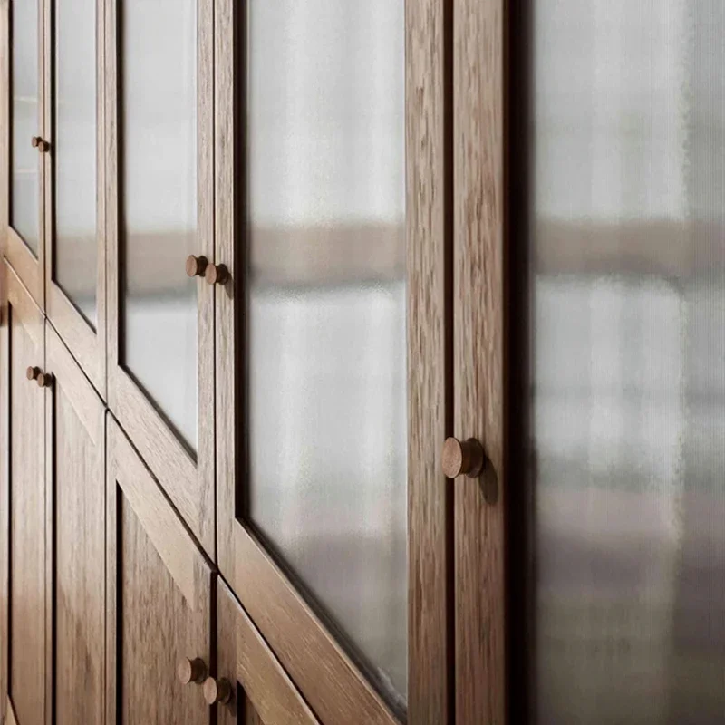 Walnut Cabinet Handles | Natural Wood Extended Pulls | High-End Wardrobe & Drawer Hardware - Thumbnail 3