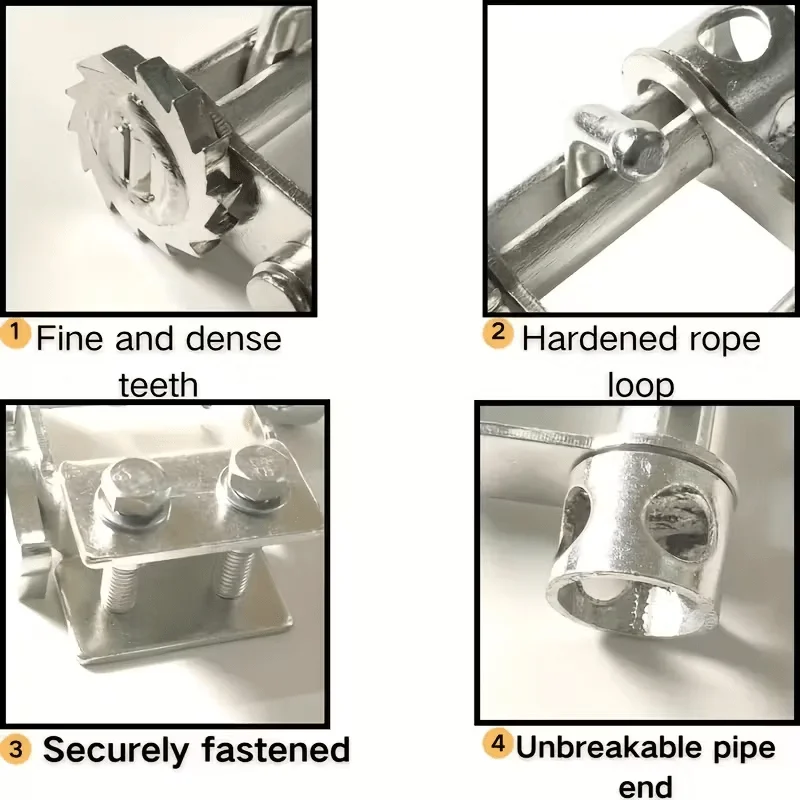 Rope Lever Hoist | Ratchet Tensioner | Manual Load Binding Fastener - Thumbnail 6