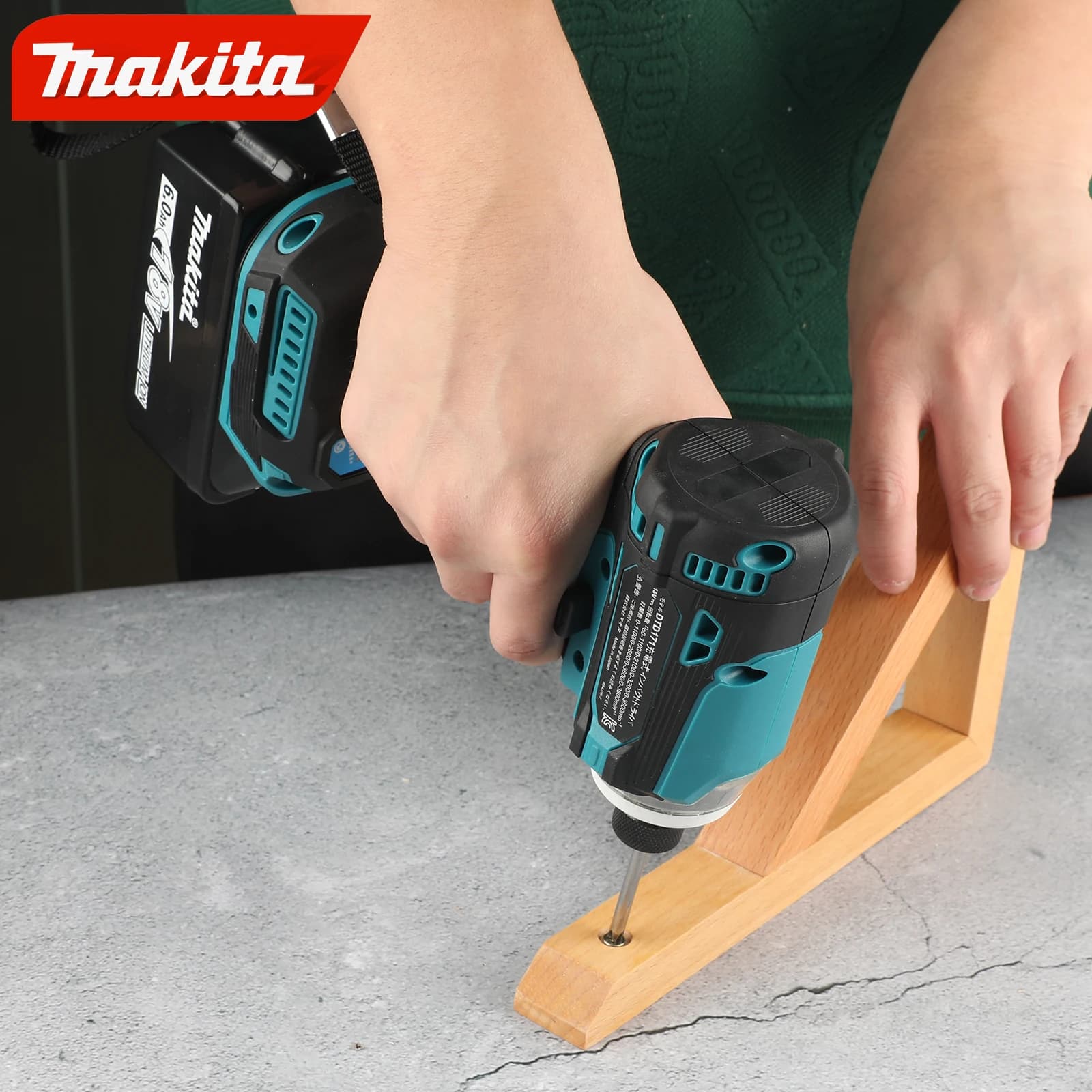 Makita DTD171 Brushless Impact Driver | 18V Cordless Power | Professional-Grade Fastening Tool - Thumbnail 3