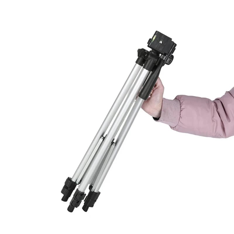 Laser Level Tripod | Height-Adjustable Bracket Stand | Integrated Leveling Adapter - Thumbnail 3