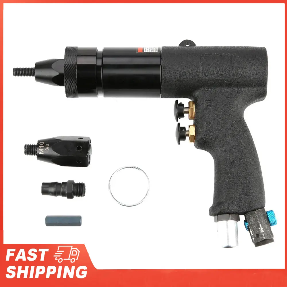 Air-Powered Rivet Gun | Self-Locking Design for Metal & Pipe Fabrication - Thumbnail 2