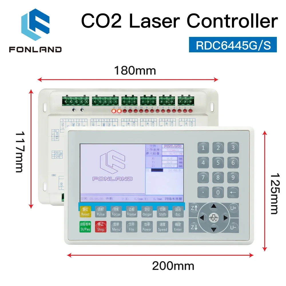 Laser Engraver Controller | RDC6445G Upgrade for CO2 Cutting Machines | Enhanced Precision - Thumbnail 2