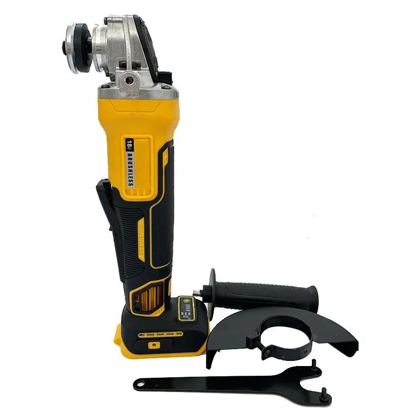 DeWalt DCG406 Cordless Angle Grinder | 125mm Cutting & Polishing | 9000RPM Brushless Motor - Thumbnail 3