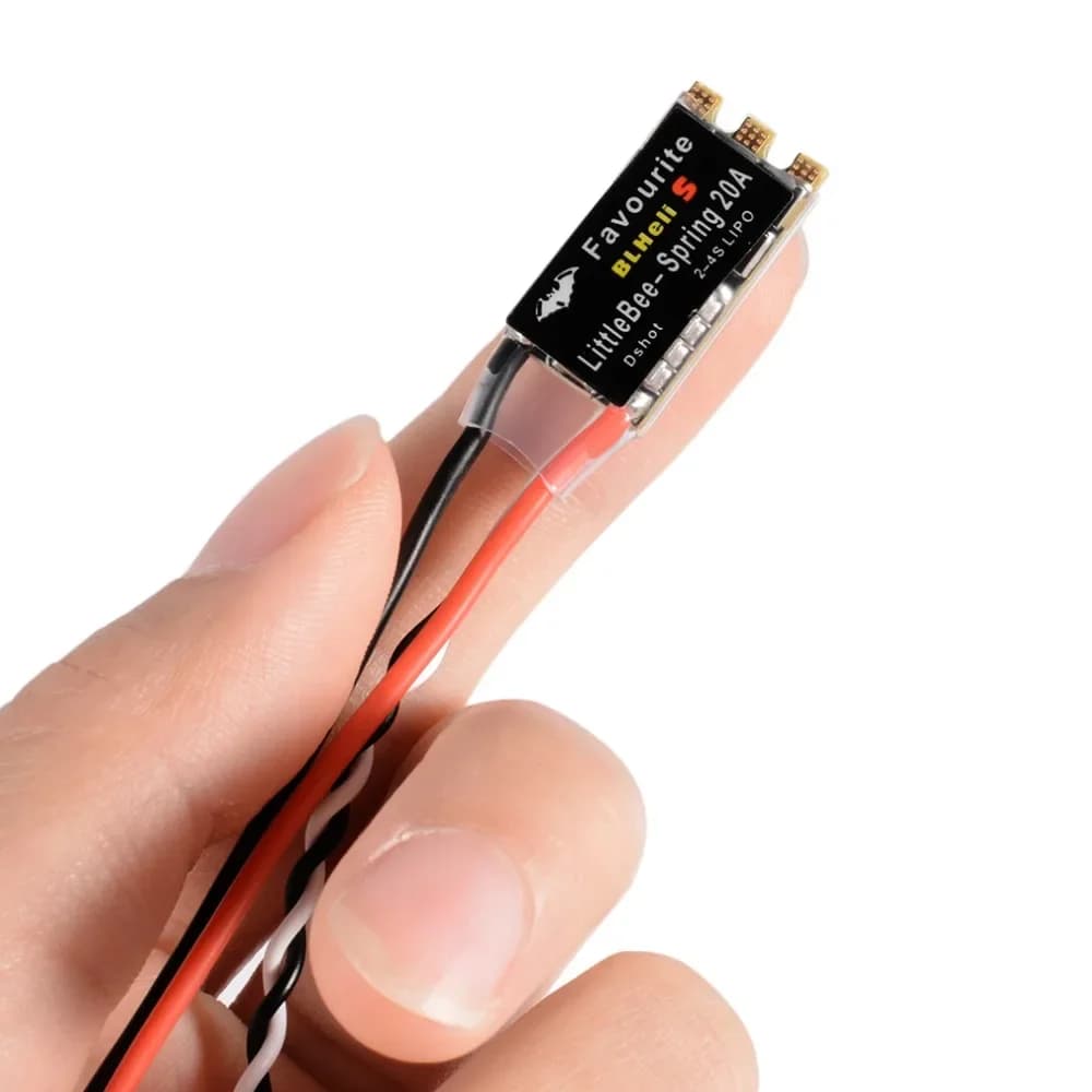 20A BLHeli_S ESC | DSHOT600 for FPV Racing Drones | 2-4S Voltage Support - Thumbnail 6