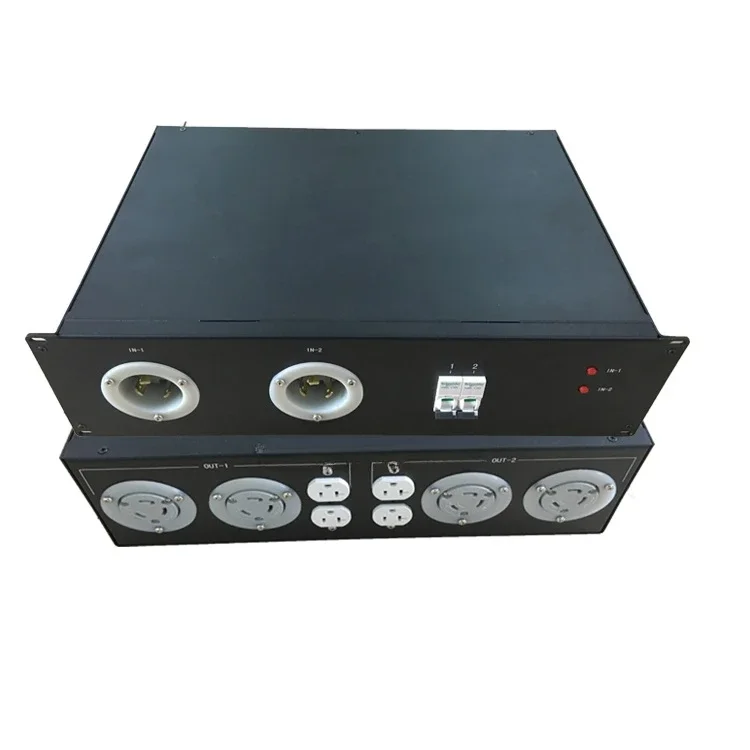 3U Rackmount Power Distribution Unit | 20A Edison Outlets | Reliable Power for AV & Studio Racks - Thumbnail 5
