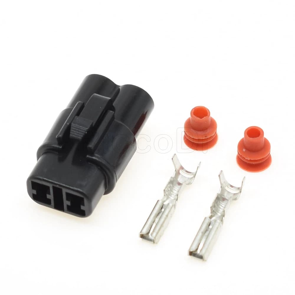 MT090 2-Pin Waterproof Automotive Connector | OEM-Spec Male & Female Plug Set - Thumbnail 2
