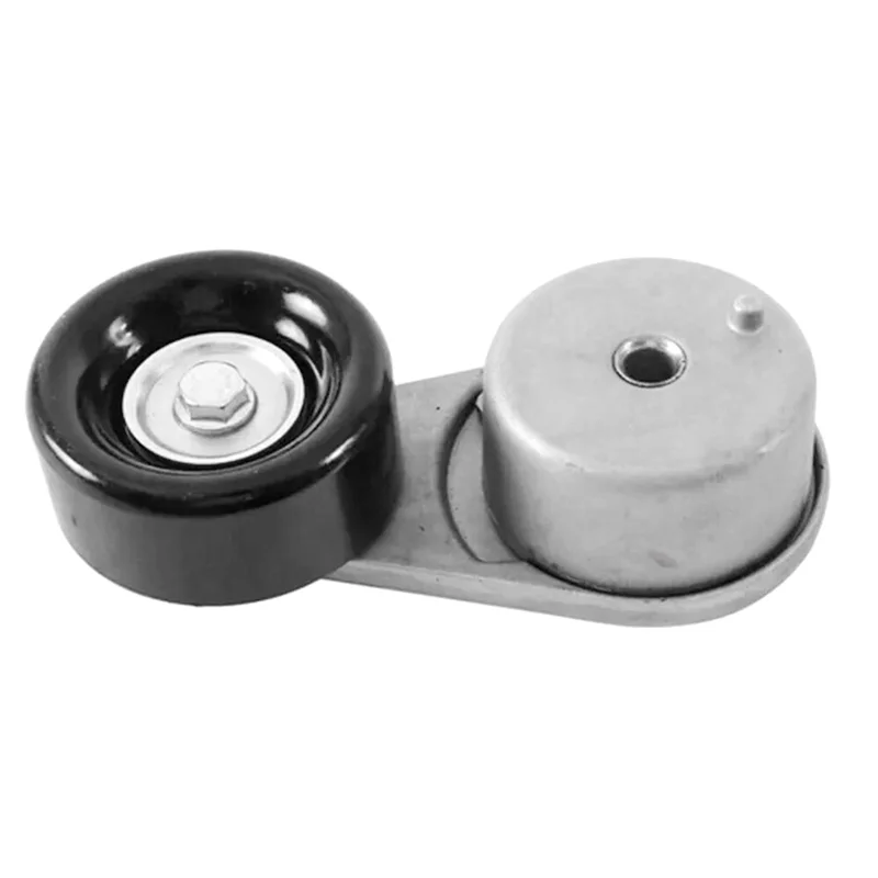 Metal belt tensioner pulley for Bobcat loaders including S750, T110, and 5600 series, part number 6689611.