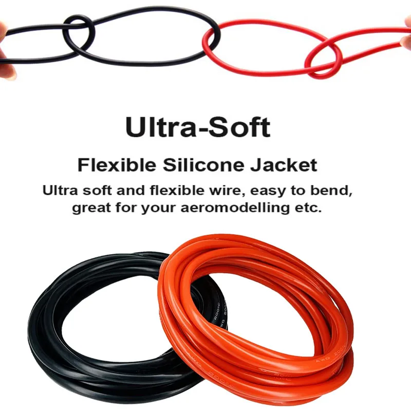 High-Temperature Flexible Silicone Wire | 10-28 AWG Tinned Copper | Automotive & DIY Electrical - Thumbnail 3