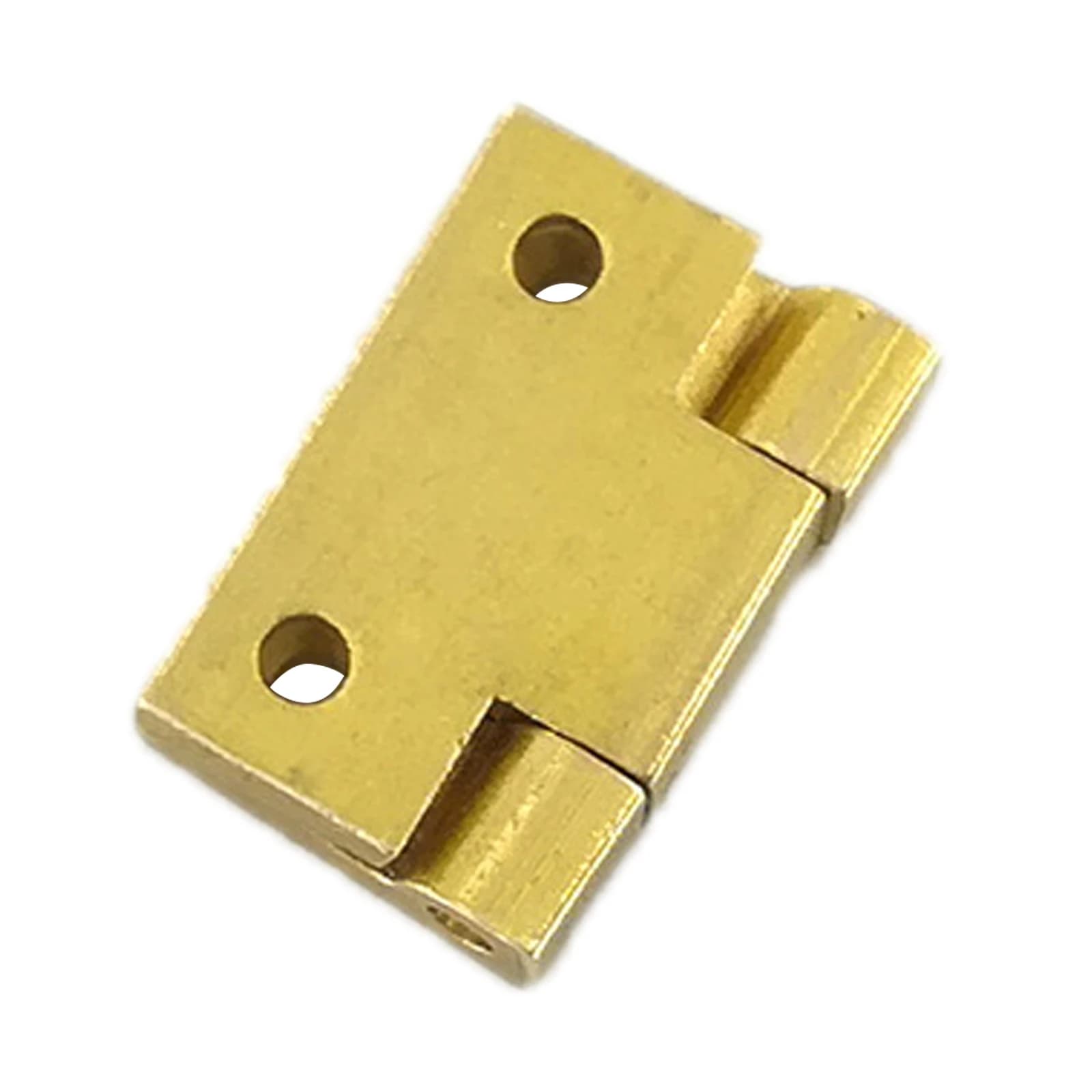 Brass Butt Hinges 19x12.5mm | 2Pcs Cabinet Drawer Connectors | For Jewelry Chest & Wooden Box - Thumbnail 5