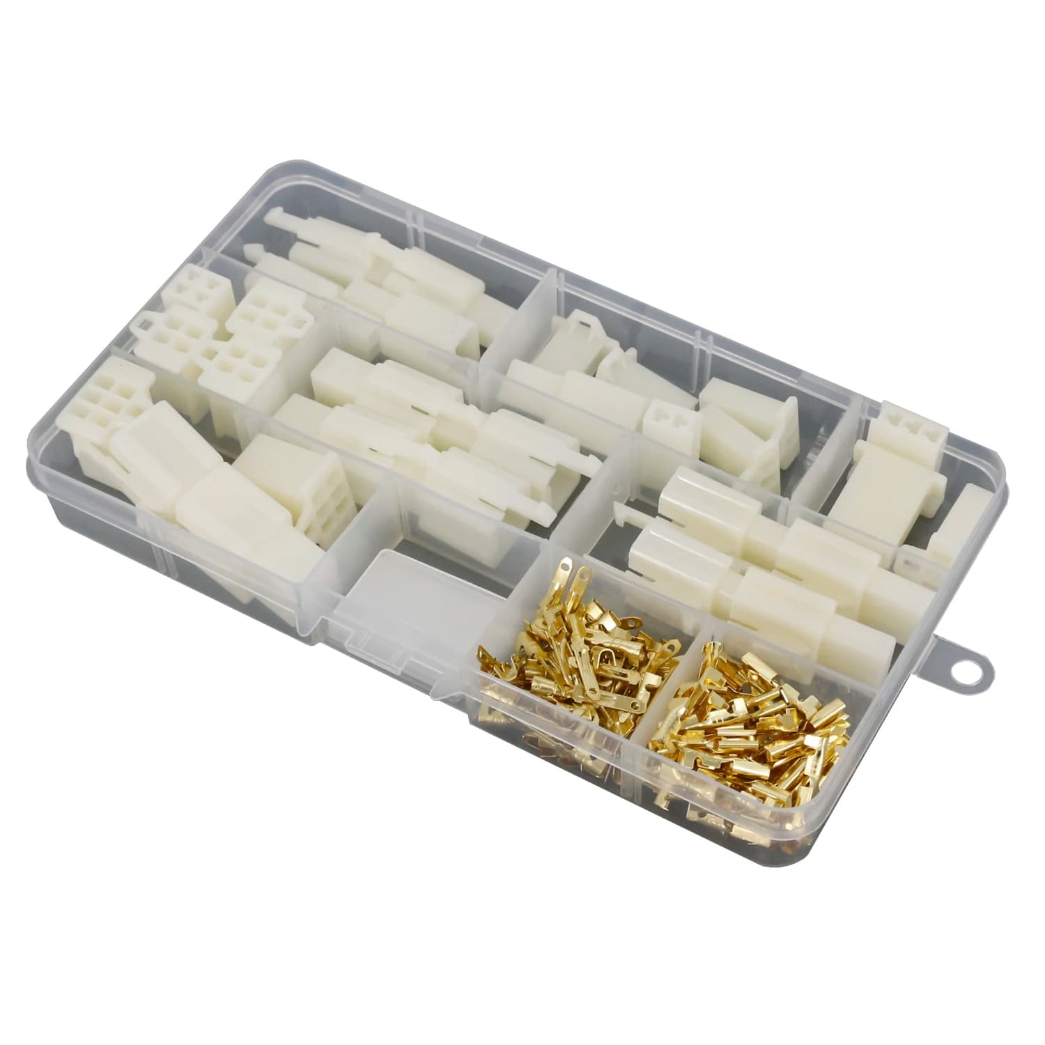 2.8mm Automotive Electrical Connector Kit | 15-Piece Set | Male & Female Terminal Plugs - Thumbnail 4