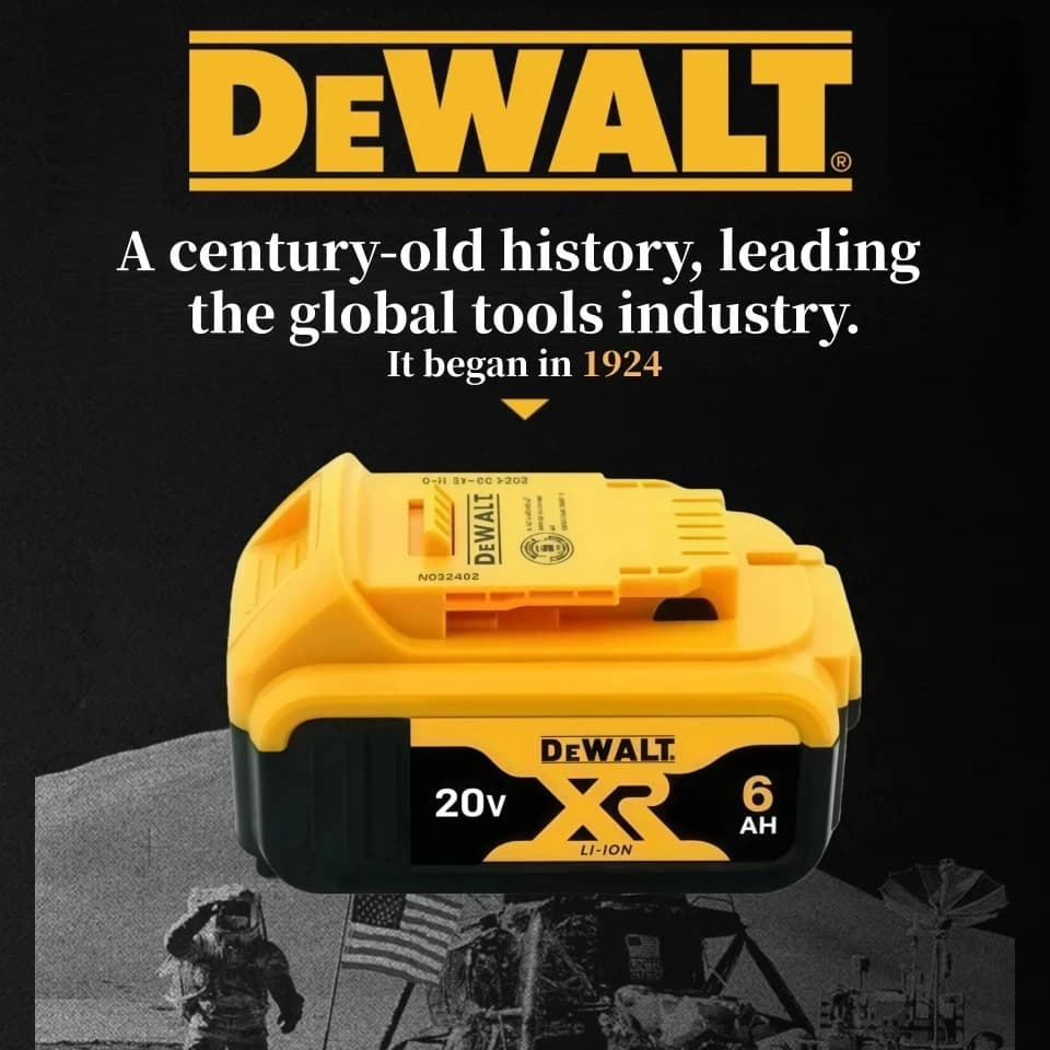 DeWALT 20V/60V 9000mAh High-Capacity Battery | DCB200 Series | Extended Runtime for Power Tools - Thumbnail 4