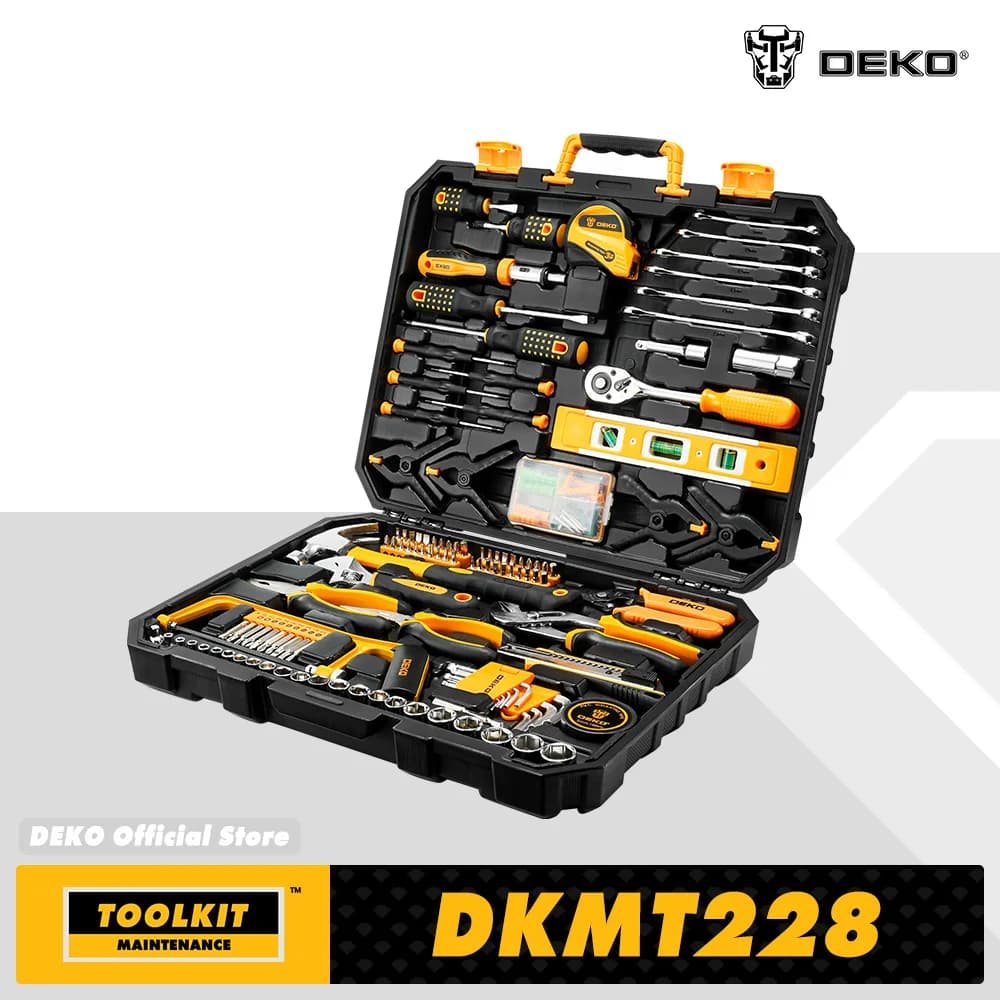 228-Piece Socket Wrench Set | Complete Auto Repair Kit with Durable Storage Case - Thumbnail 2