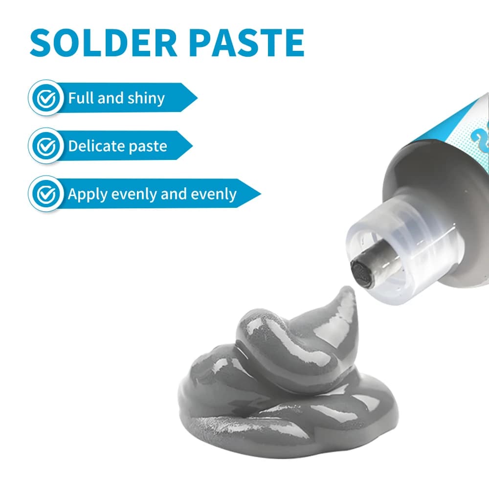 Professional-Grade Solder Paste | Sn99Ag0.3Cu0.7 Lead-Free Alloy | Precision Electronics & Micro-Soldering - Thumbnail 2