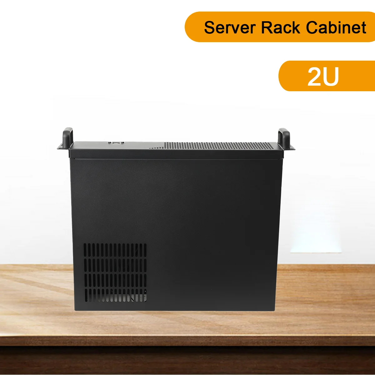 2U Server Chassis | Ultra-Compact Aluminum Design | Data Storage & Motherboard Case - Thumbnail 2