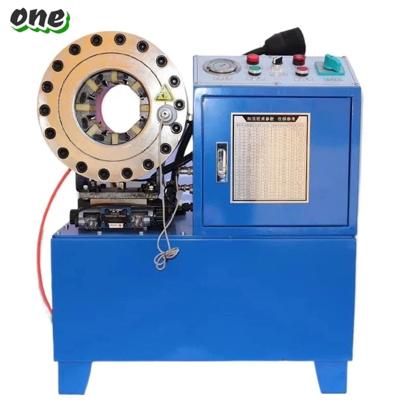 Hydraulic Hose Crimping Machine | P20-P32 Die Range | 1/4 to 2 Industrial Hose Press Tool - Thumbnail 3