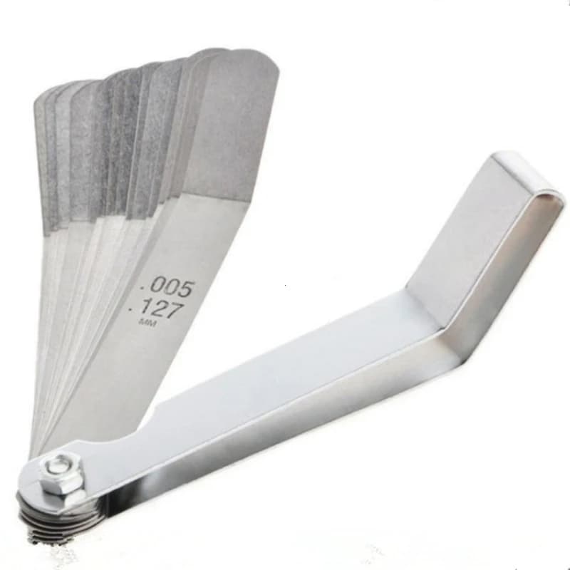 Motorcycle Valve Adjustment Tool Kit | Feeler Gauge Set 0.005-0.020 | Precision Engine Tappet Spanner - Thumbnail 5