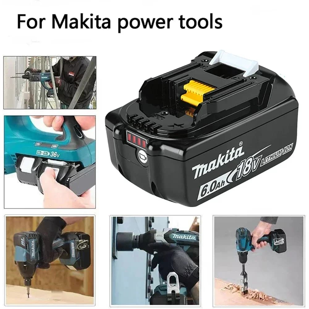 Makita 18V Replacement Battery & Charger | BL1860 BL1850B Compatible | Power Tool Batteries - Thumbnail 4