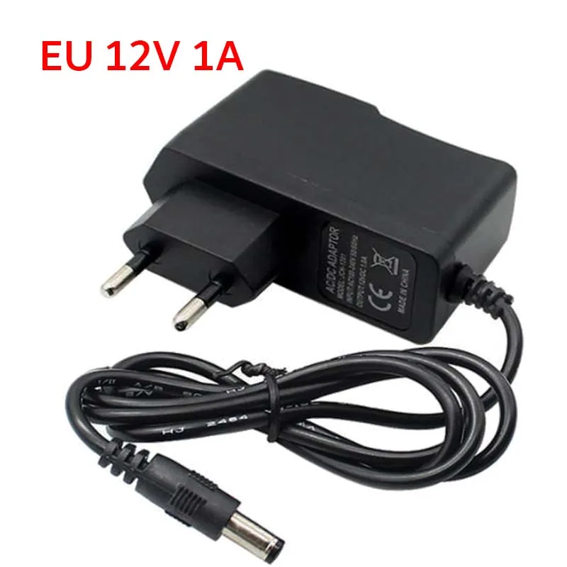 12V 1A Power Adapter | Universal AC/DC Transformer for LED Lighting & CCTV Systems - Thumbnail 4