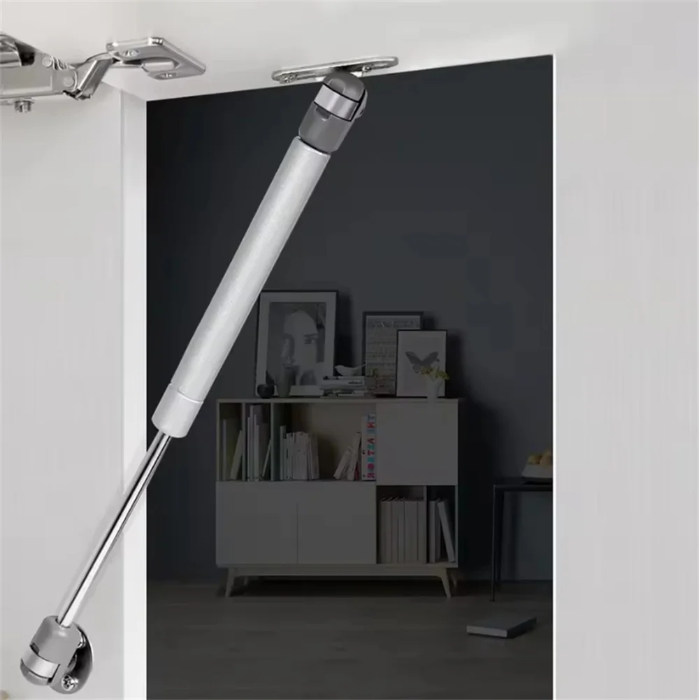 Soft-Close Hydraulic Cabinet Hinges | 6-Piece Set | Silent Kitchen Door Lift Support - Thumbnail 5
