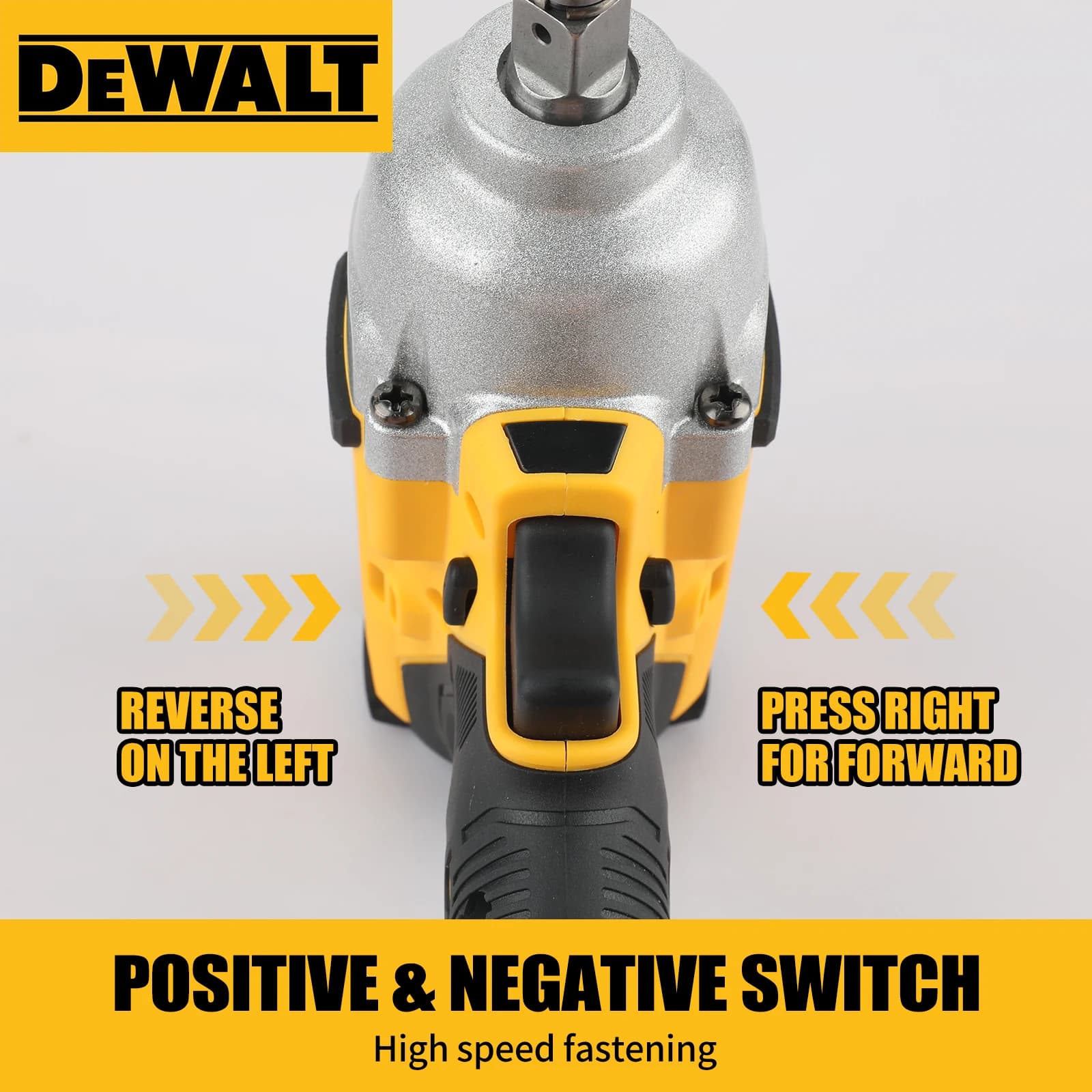 DeWALT 20V MAX XR Brushless Impact Wrench | 1,898 Nm Max Torque | Heavy-Duty Professional Power Tool - Thumbnail 2