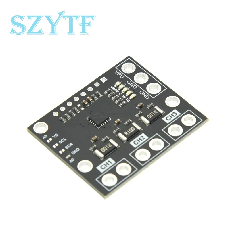 Precision Current & Voltage Monitor | Triple-Channel Power Sensor Board with I2C Interface - Thumbnail 3