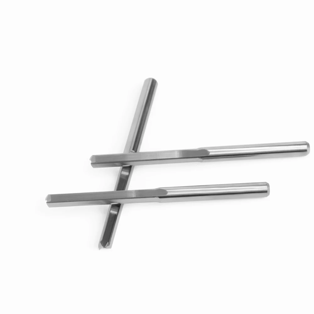 Double-Edged Straight Groove Router Bit Set | 3.175mm Alloy Non-Burr | CNC Engraving Cutter - Thumbnail 3