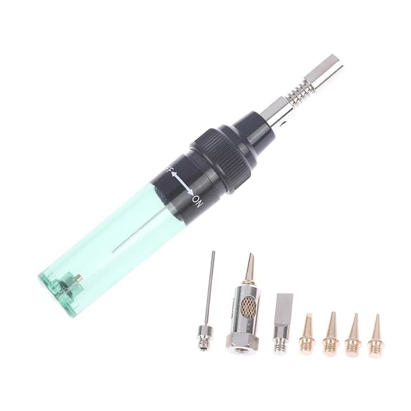 Butane Soldering Torch | 1300°C Cordless Welding Pen | Portable Gas Iron for Precision Work - Thumbnail 2