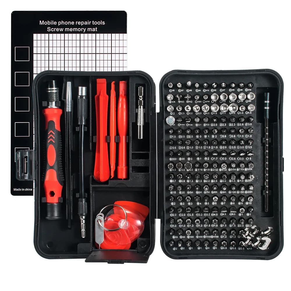170-Piece Magnetic Screwdriver Set | Precision Torx & Phillips Bits for Electronics & PC Repair - Thumbnail 2