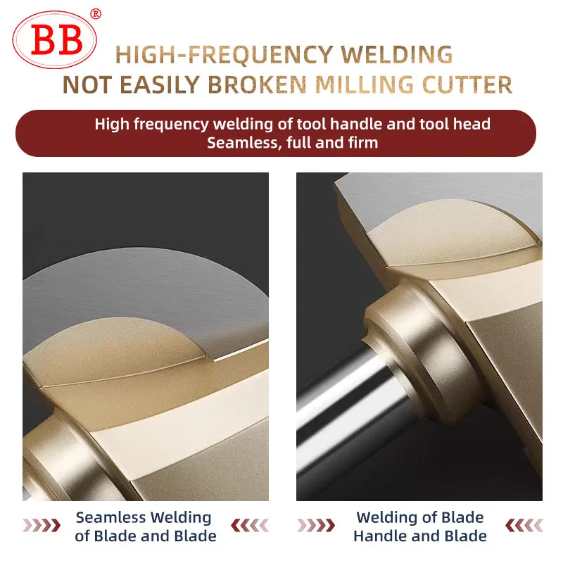 Router Bits Set | Half Round & Cove Box Milling Cutters | 1/2 & 1/4 Inch Shank - Thumbnail 3