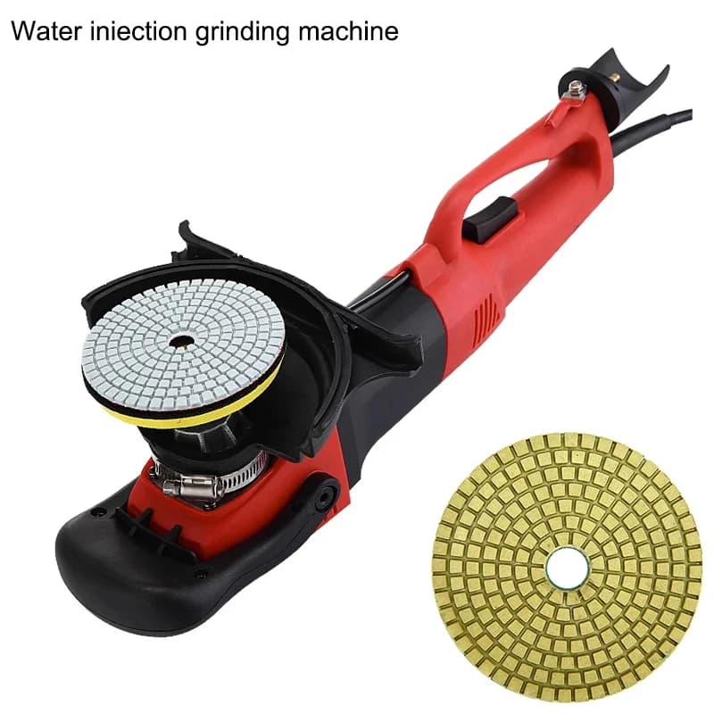 Wet Stone Polisher | 1200W Electric Motor | Marble & Granite Grinder - Thumbnail 2