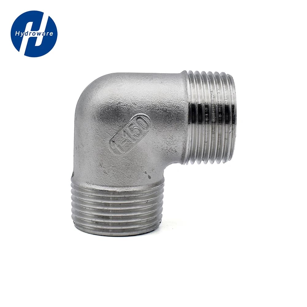 304 Stainless Steel Pipe Fittings | 45° & 90° Male-to-Female Elbow Adapters - Thumbnail 5