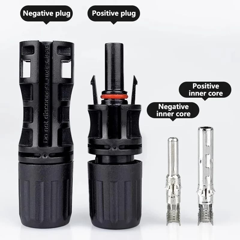 Solar Panel Connector Kit | 1000V 30A | 2.5/4/6mm² PV Cable | 10-400 Pcs - Thumbnail 4