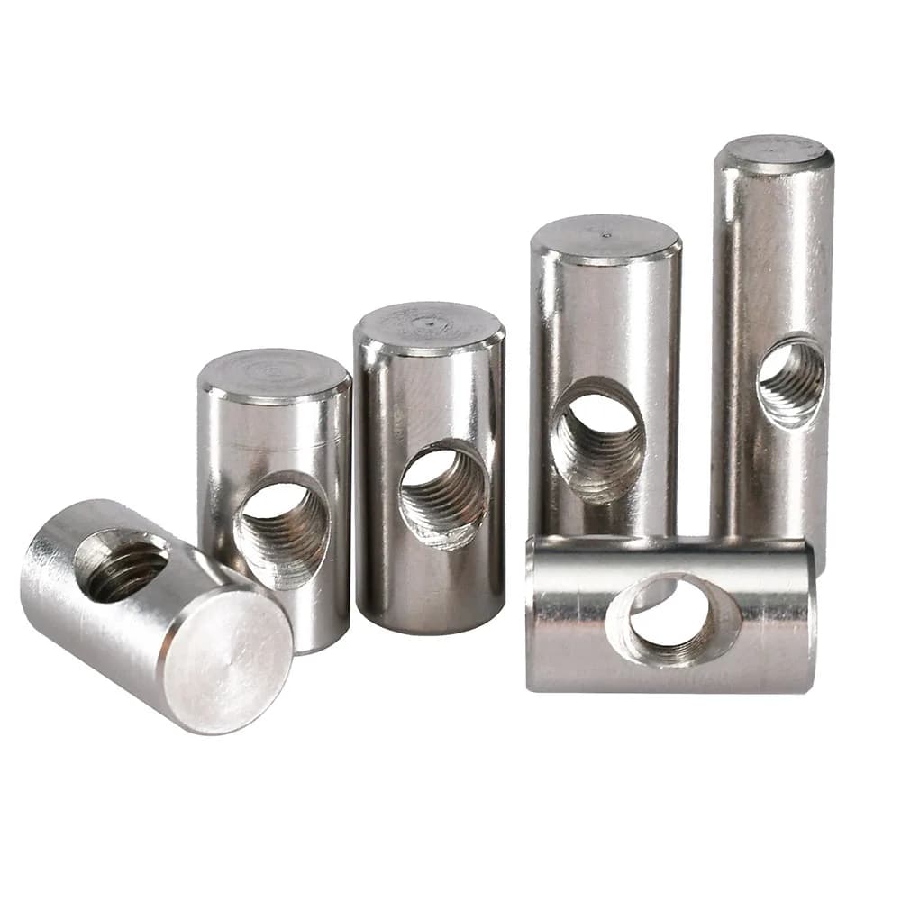 Hammer-In Insert Nuts | M4 M5 M6 Stainless Steel Dowel Pins | Metric Thread Bolts - Thumbnail 4