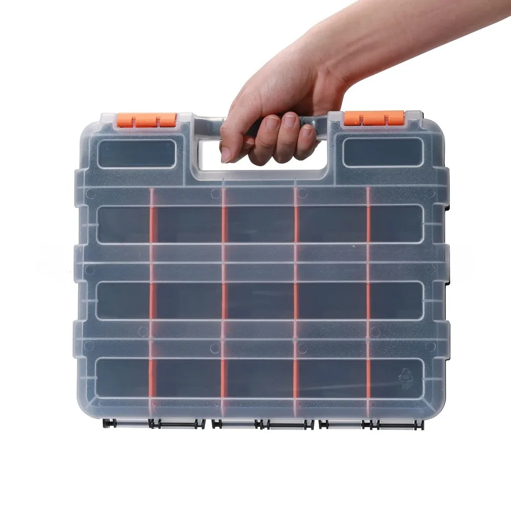Heavy-Duty Toolbox Organizer | Durable Molded Compartments | Hardware & Small Parts Storage - Thumbnail 3