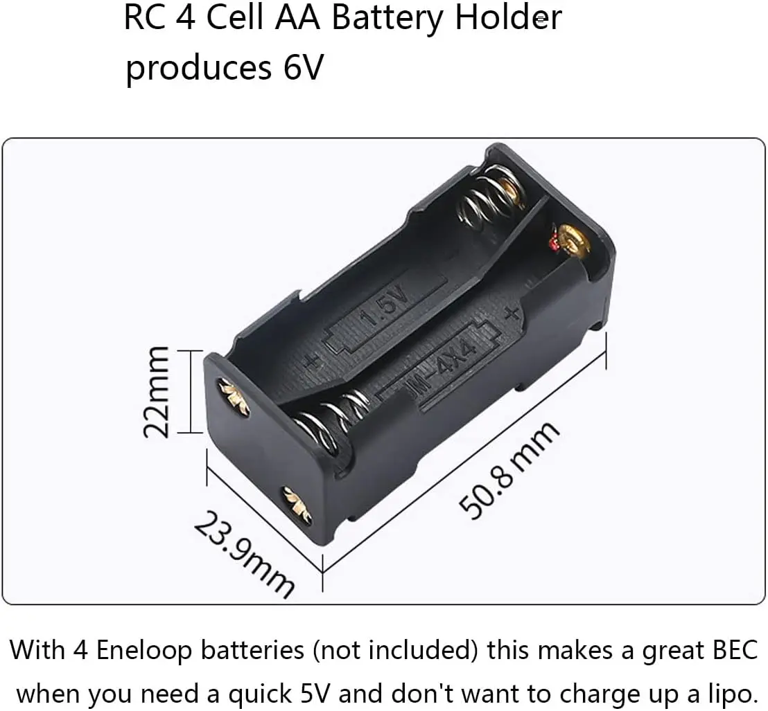 Servo Motor Tester Kit | 6V Battery Holder & 180° 9g Servo | For Robotics & RC Models - Thumbnail 2