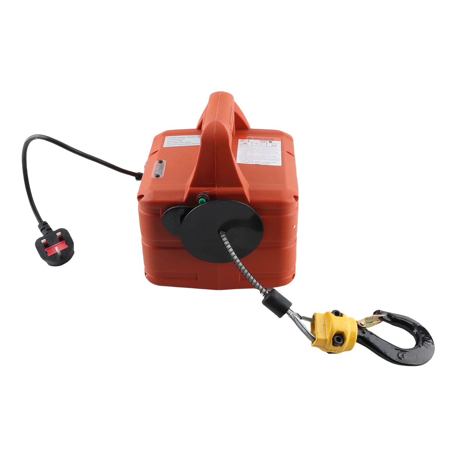 1500W Electric Winch | 500KG Heavy-Duty Lifting | 7.6M Reach & Wireless Remote Control - Thumbnail 2