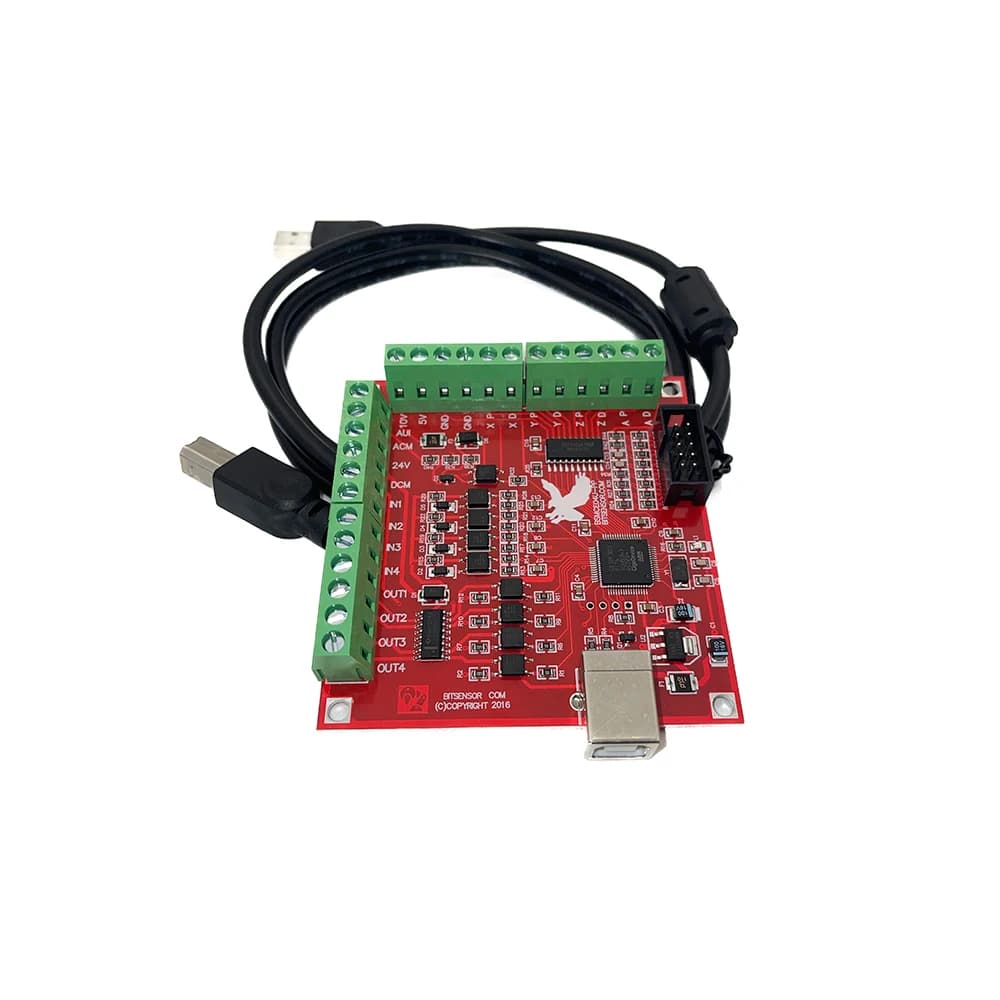 4-Axis CNC Motion Controller | MACH3 USB Interface | 100kHz for Engraving & Milling Machines - Thumbnail 6