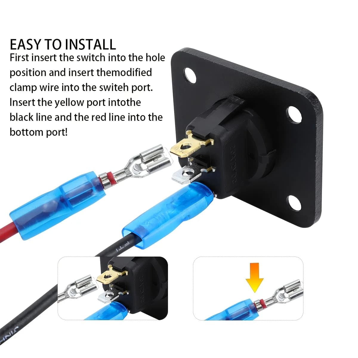20A Marine-Grade Joystick Switch | 12V Waterproof Panel for Boats, RVs & Trucks - Thumbnail 5