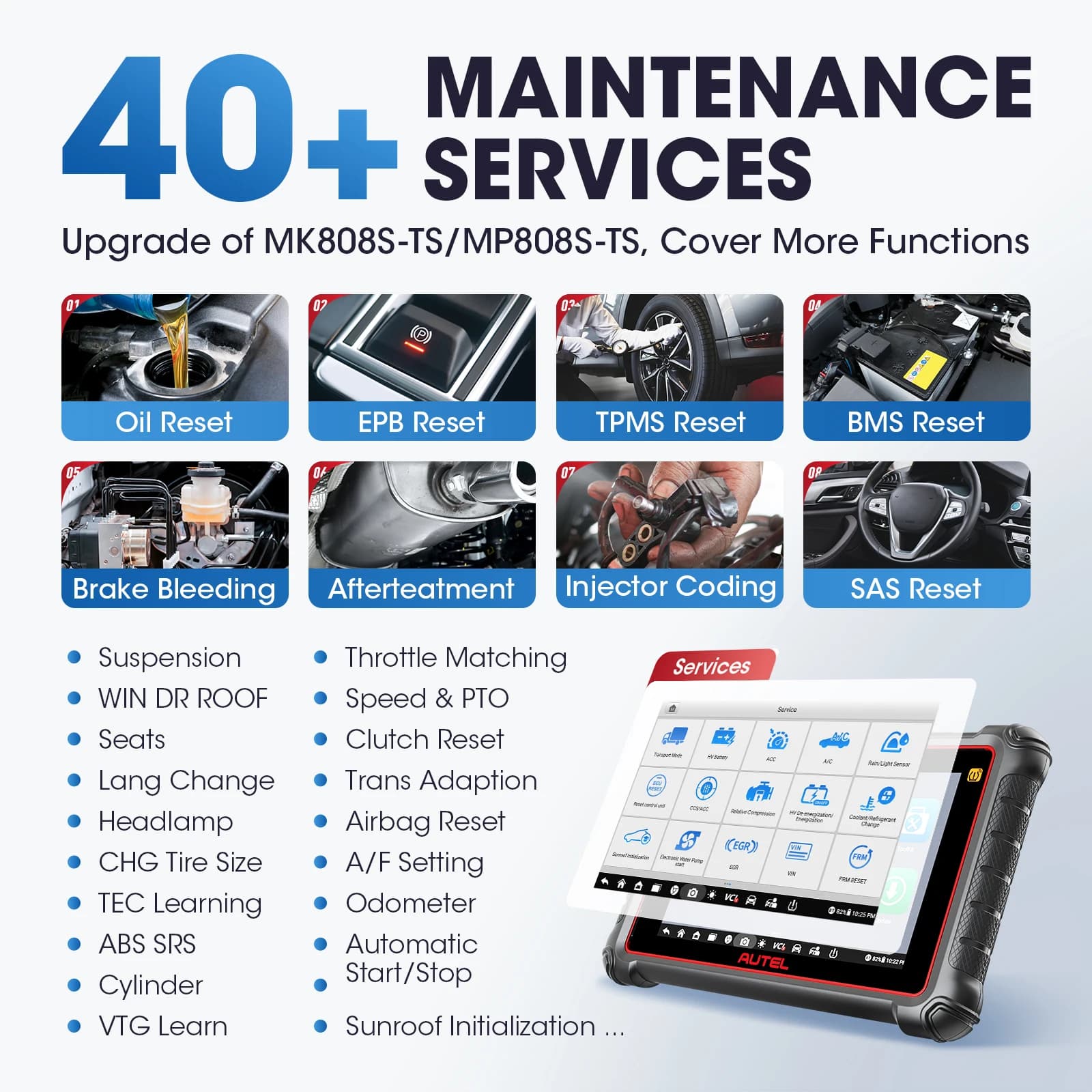 MaxiPRO MP900TS Scanner | TPMS Programming Tool | CANFD & DOIP Support - Thumbnail 7