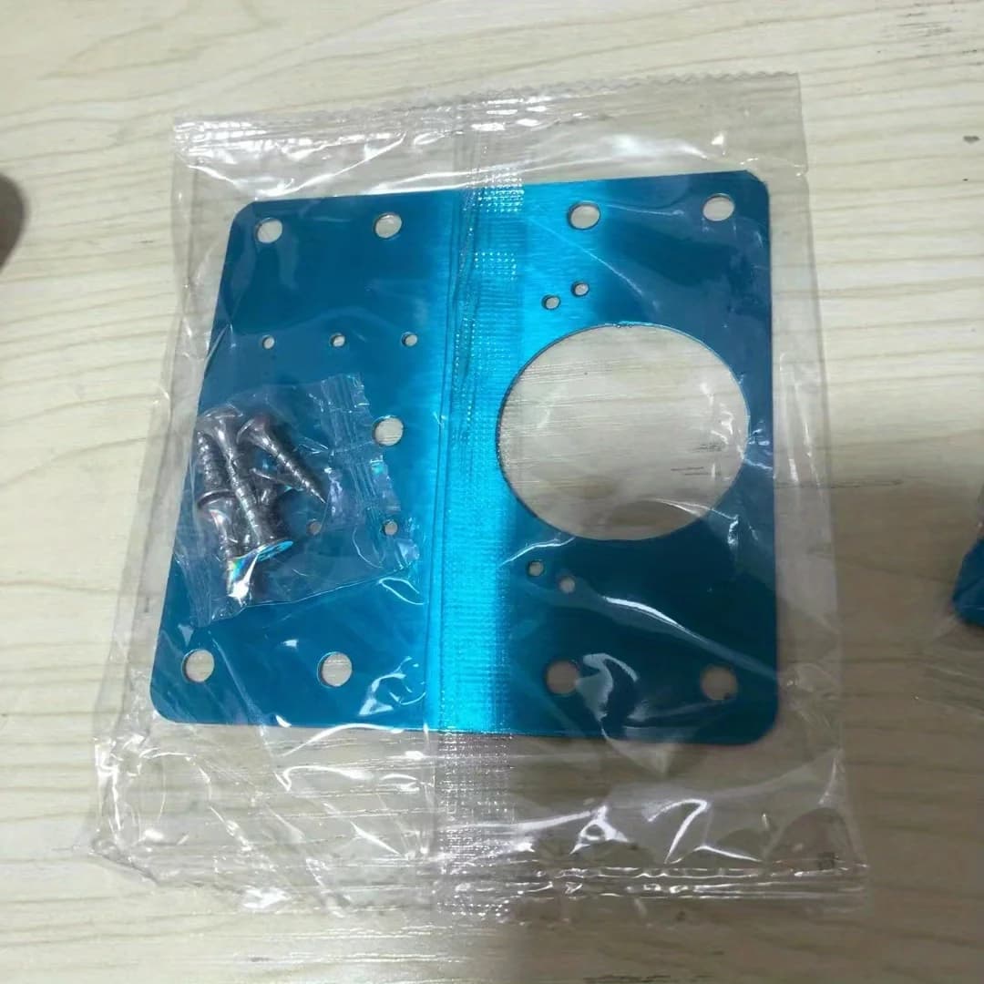 Steel Cabinet Hinge Repair Plate | 1/4pcs Fixed Plate | Kitchen & Storage Door Hardware - Thumbnail 3