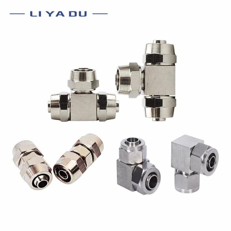 Pneumatic Quick-Connect Couplings | 4-16mm OD | Secure Hose & Tube Fittings - Thumbnail 2