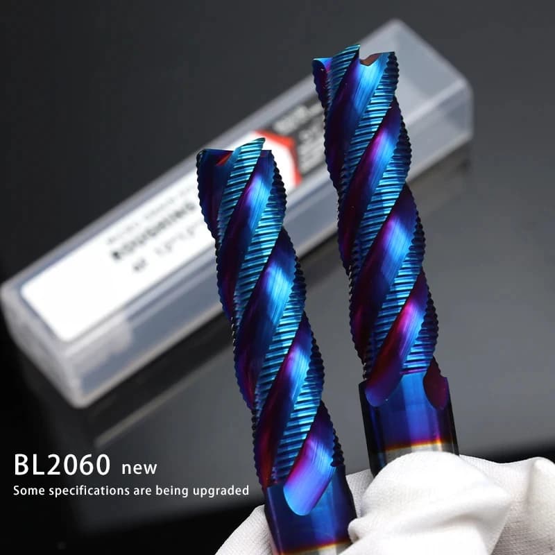Solid Carbide Roughing End Mill | 3-Flute Design for Steel, Aluminum & Hard Materials - Thumbnail 4