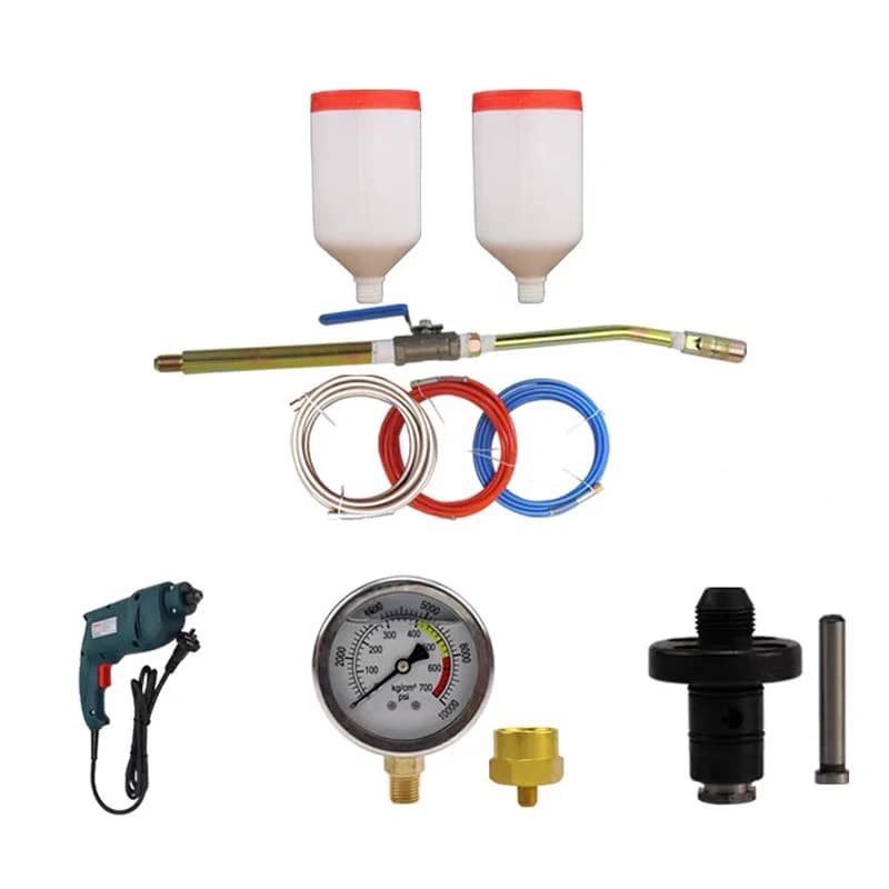 Grouting Machine Pump | High-Pressure Valve & Gauge Kit | Waterproof Pipe Accessories - Thumbnail 3