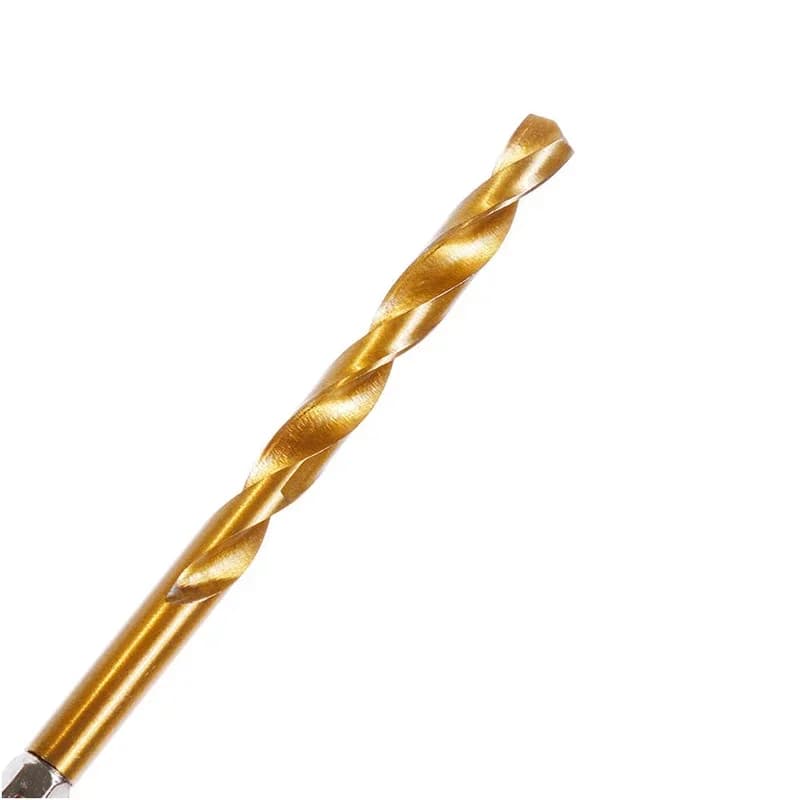 Titanium Drill Bit Set | 13/16Pcs 1.5-6.5mm Hex Shank | High-Speed Steel for Metal & Wood - Thumbnail 6